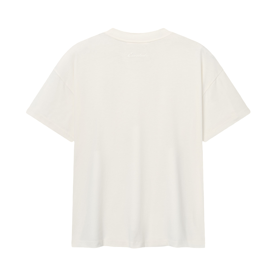 에센셜 시그니처 에센셜 티셔츠 아이보리 - 26SS(Essentials Signature Essential T-Shirt Ivory - 26SS) - 2