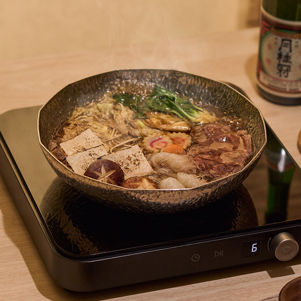 바겐슈타이거 깨두부를 넣은 국물 요리 하기 좋은통3중 IH 스키야키팬 (12각) 22cm(WAGENSTEIGER Sukiyaki Pan 12-sided 22cm) - 4