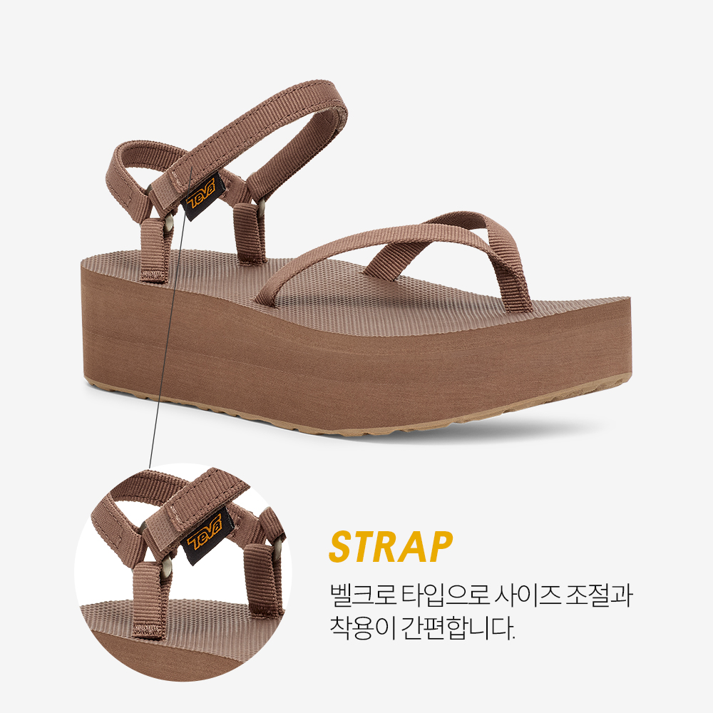 테바 여성 플랫폼 샌들 슬림 CRB(TEVA Women Flatform Sandal Slim CRB) - 3