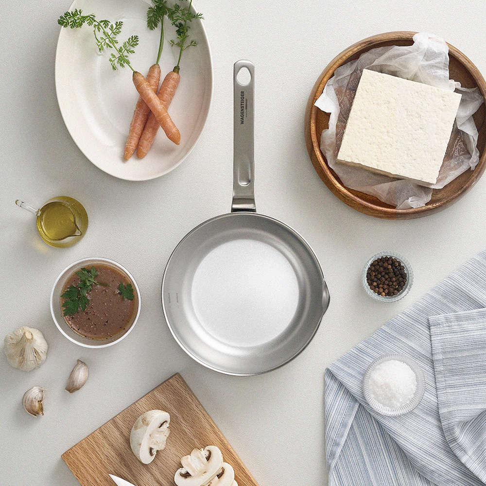 바겐슈타이거 로스탈 통3중 무연마 316 스텐 미니팬 16cm(WAGENSTEIGER Lostal 3-Ply Abrasive-Free 316 Stainless Steel Mini Pan (16cm)) - 2