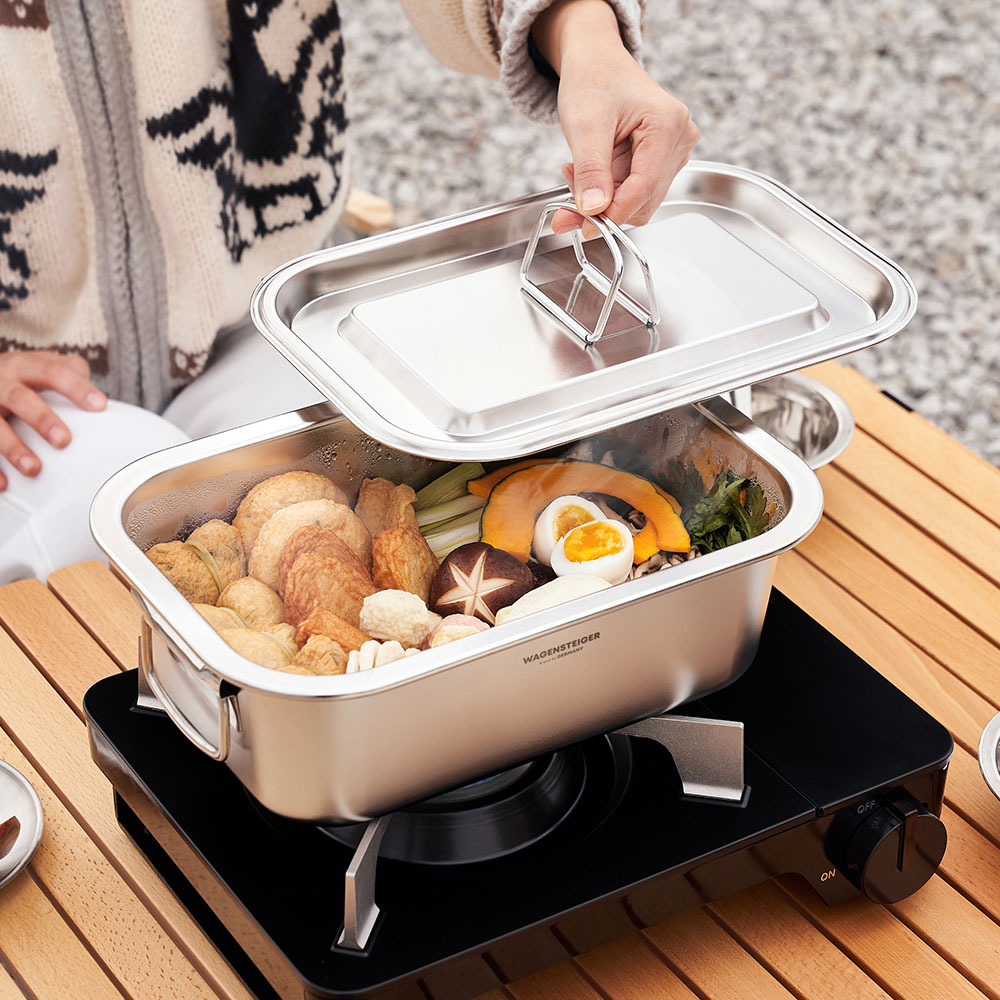 바겐슈타이거 스텐 아웃백 스퀘어팟(WAGENSTEIGER Stainless Outback Square Pot) - 2