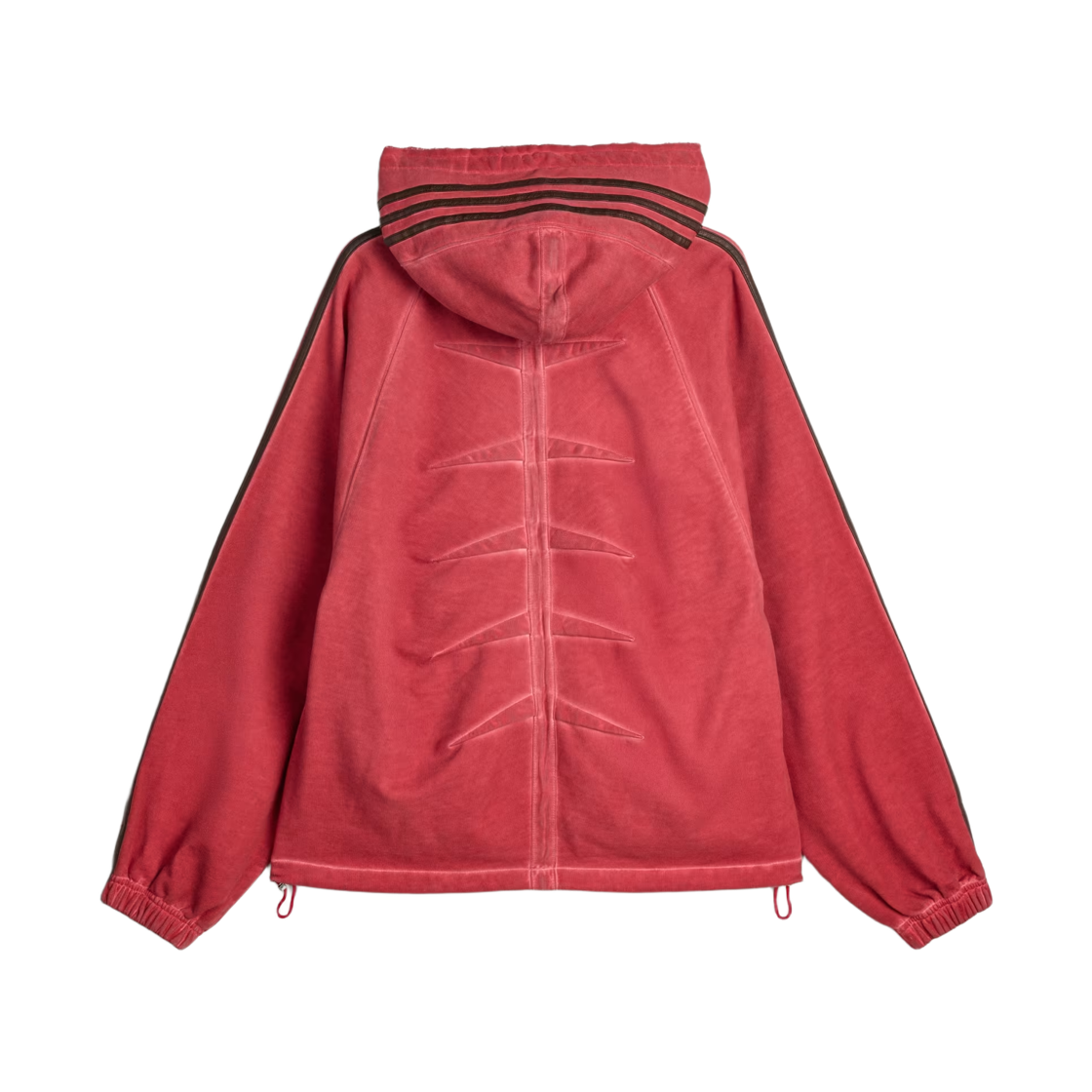 아디다스 x 떠그 클럽 스웨트 후드 파워 레드 - KR 사이즈(Adidas x Thug Club Sweat Hoodie Power Red - KR Sizing) - 2