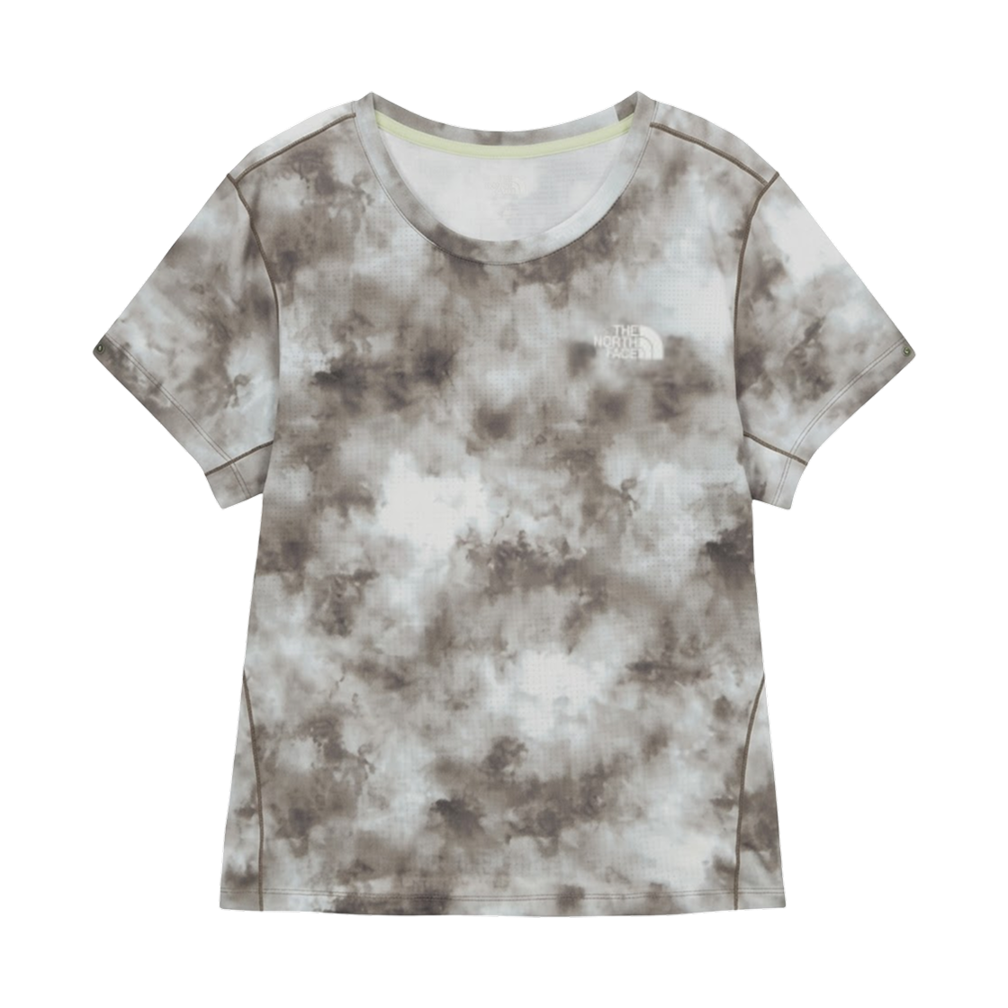 (W) 노스페이스 TNF 런 숏슬리브 R/티셔츠 듄 - 26SS((W) The North Face TNF Run S/S R/T-Shirt Dune - 26SS) - 1