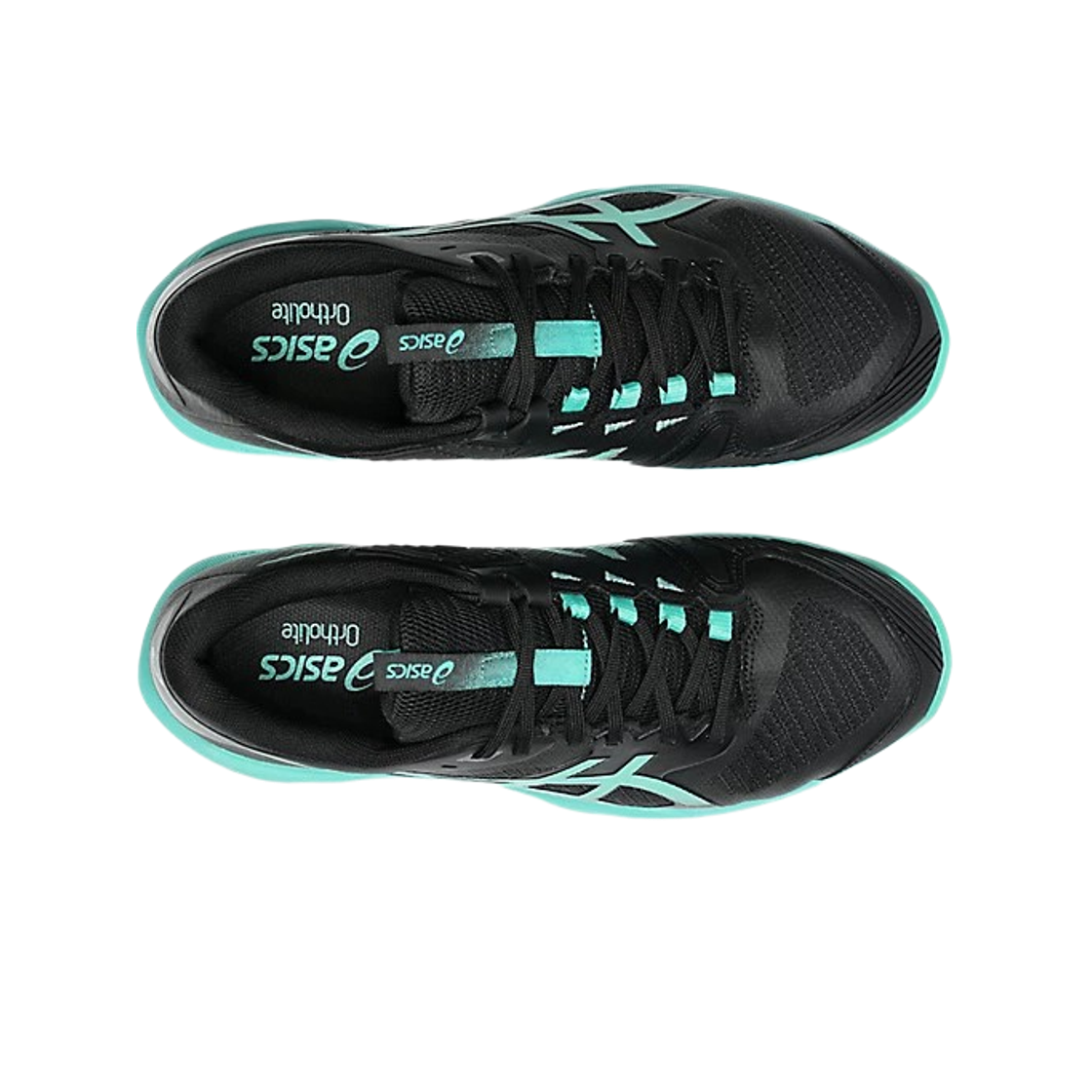 아식스 솔루션 스피드 FF 4 블랙 오로라 그린(Asics Solution Speed FF 4 Black Aurora Green) - 2