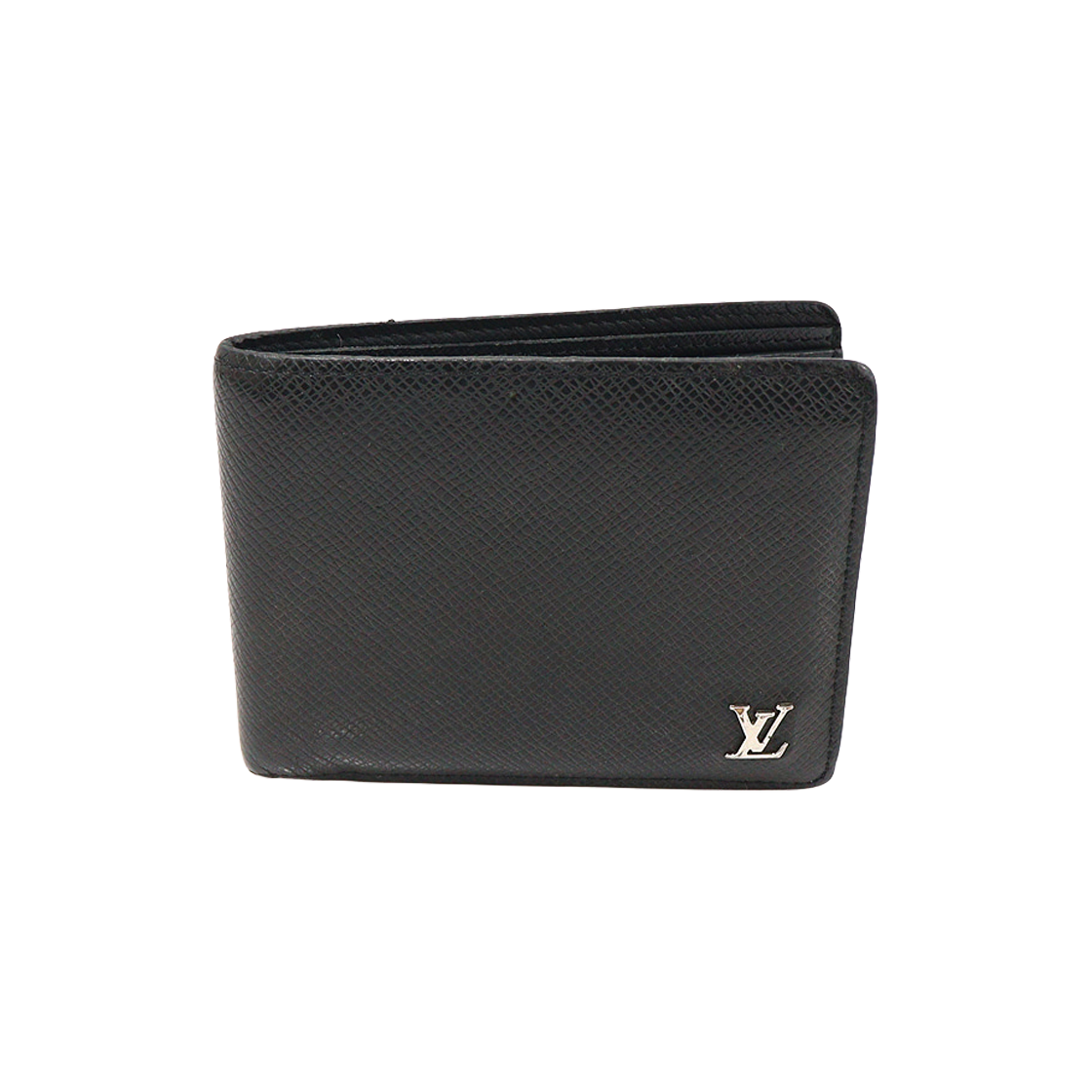 루이비통 M30295 블랙 타이가 레더 월티플 월릿 반지갑(Louis Vuitton Black Taiga Leather Multiple Wallet) - 1