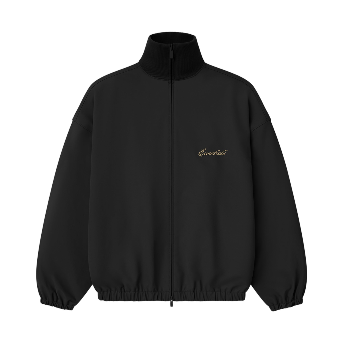 에센셜 시그니처 트랙 자켓 빈티지 블랙 - 26SS(Essentials Signature Track Jacket Vintage Black - 26SS) - 1