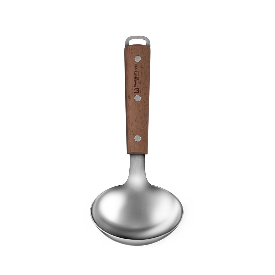 GUUDWA0347 WAGENSTEIGER Stainless 304 Wooden Ladle Plain