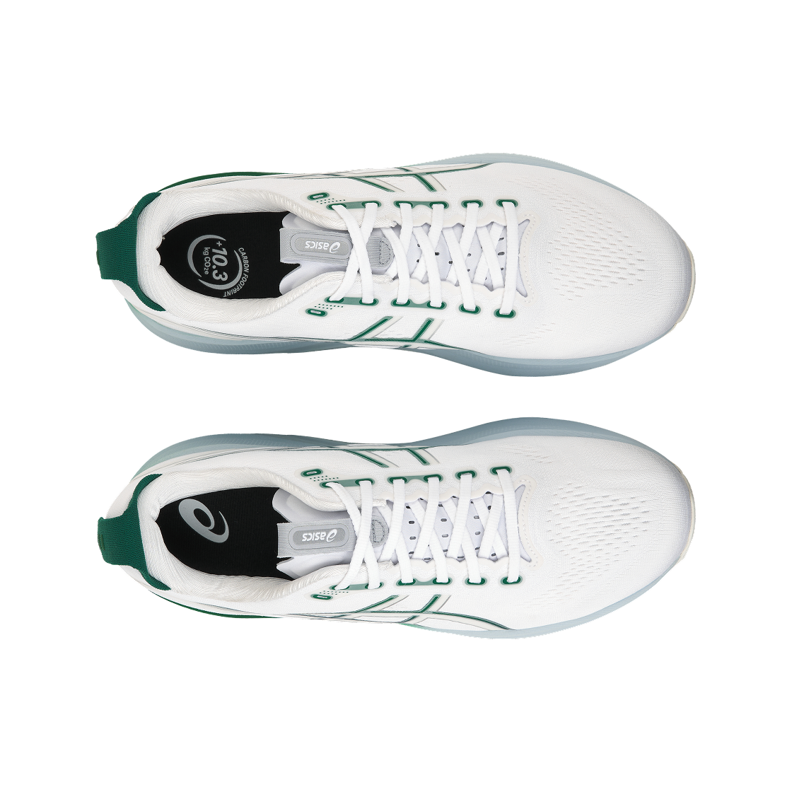 아식스 젤 카야노 32 화이트 재스퍼 그린 - D 스탠다드(Asics Gel-Kayano 32 White Jasper Green - D Standard) - 5