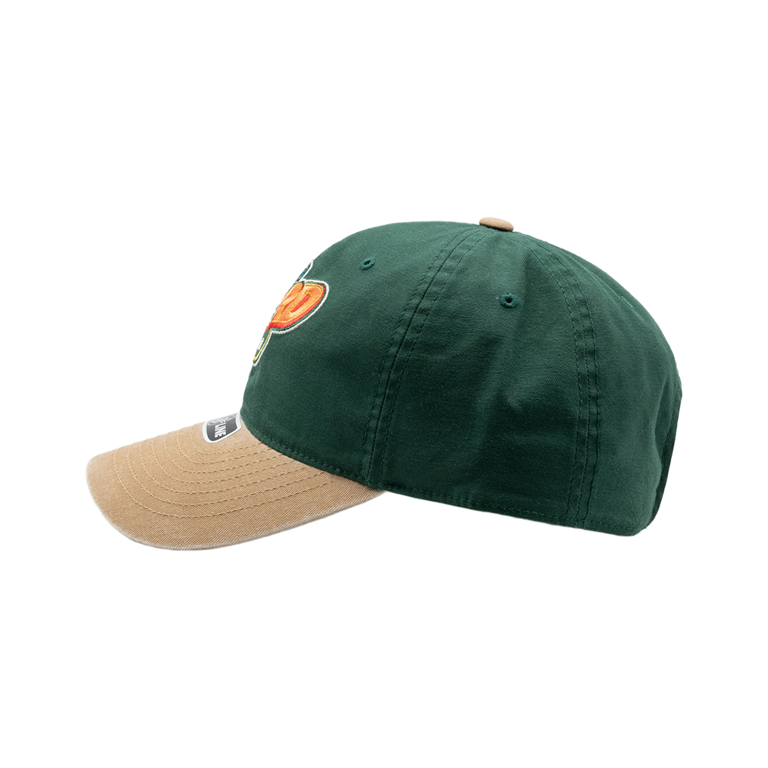 위얼드월드 위얼드 타워 피그먼트 배색 볼캡 그린(Weird World Weird Tower Pigment Color Block Ball Cap Green) - 3