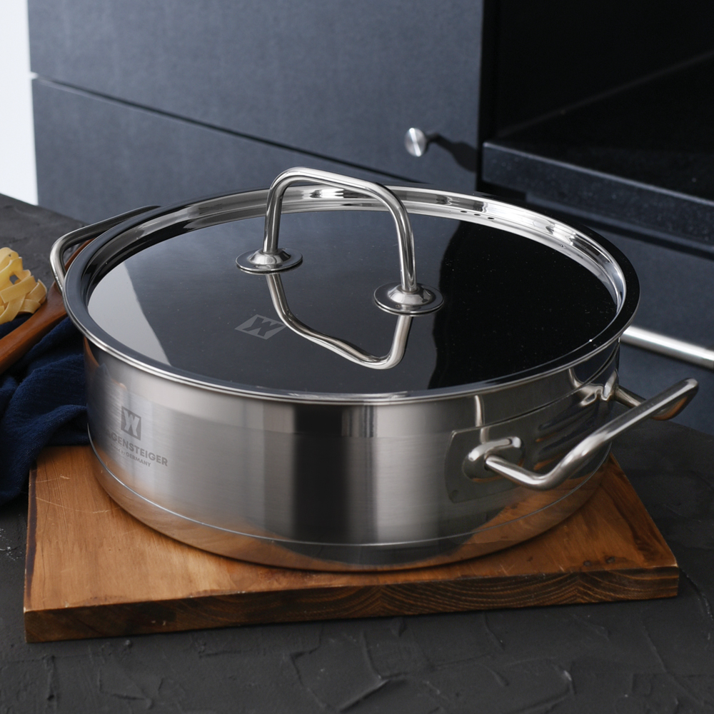 바겐슈타이거 스칼 IH 스텐 냄비 전골 26cm(WAGENSTEIGER S-KAL IH Stainless Pot Shallow Pot 26cm) - 2