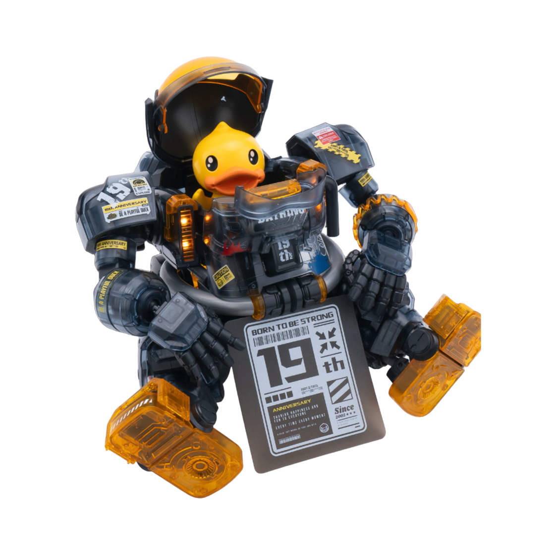 소스킬 x 비덕 스파덕 메카 디럭스 프라모델 클리어 버전(Soskill x B.Duck Spa Duck Meca Deluxe Plastic Model Clear Ver.) - 1