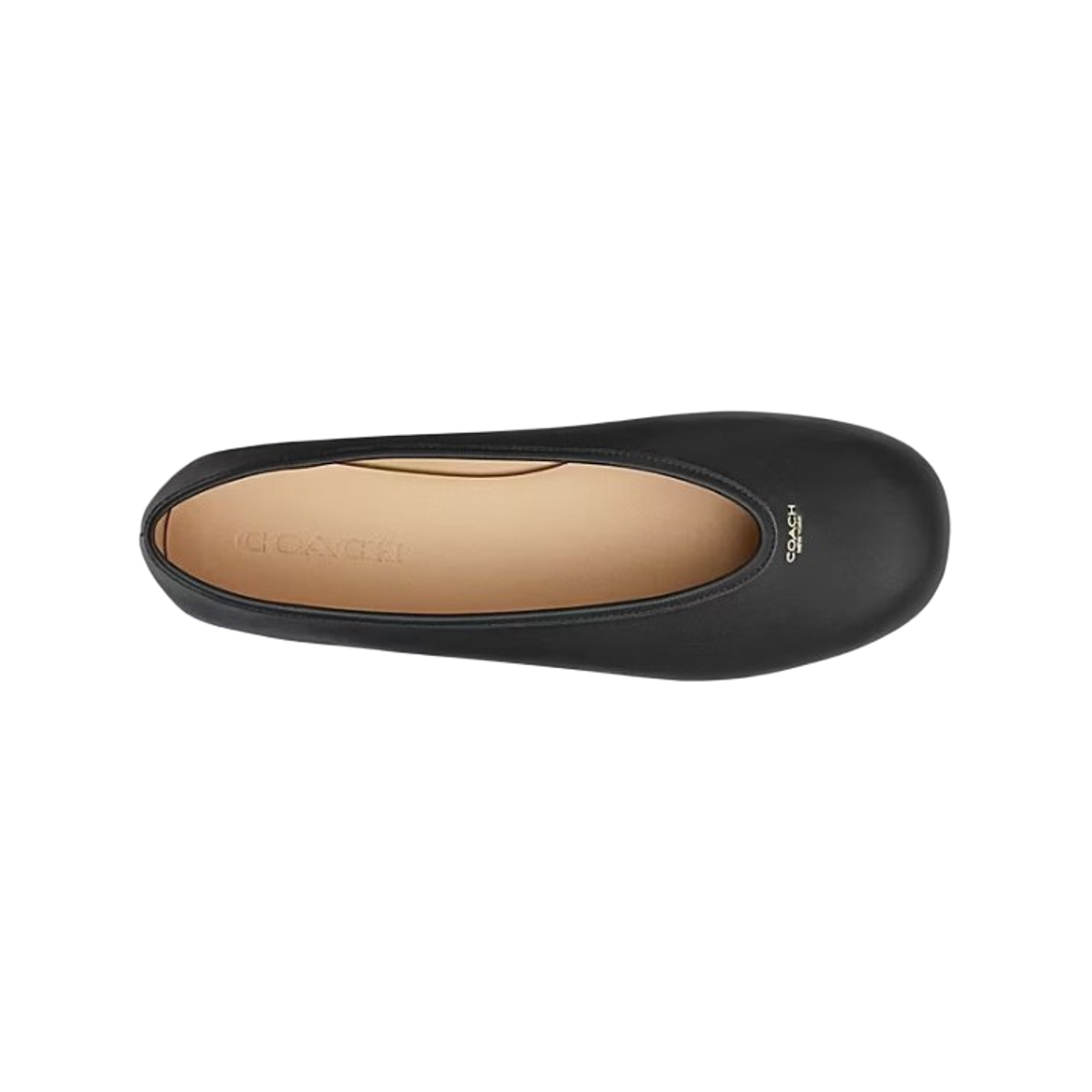 (W) 코치 휴스턴 발레 플랫 블랙((W) Coach Houston Ballet Flat Black) - 2