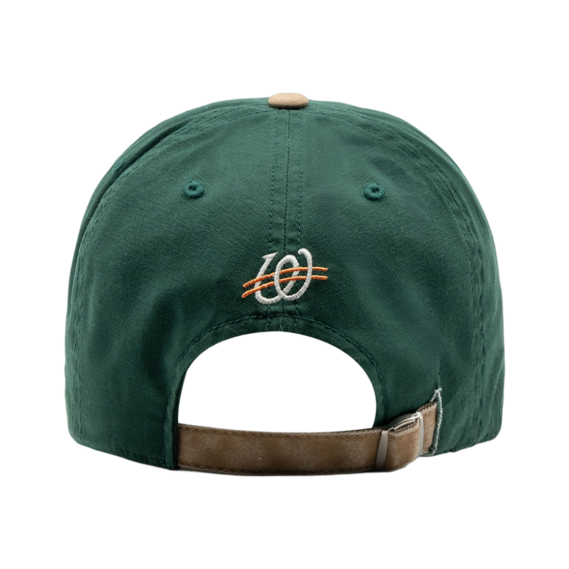 위얼드월드 위얼드 타워 피그먼트 배색 볼캡 그린(Weird World Weird Tower Pigment Color Block Ball Cap Green) - 4