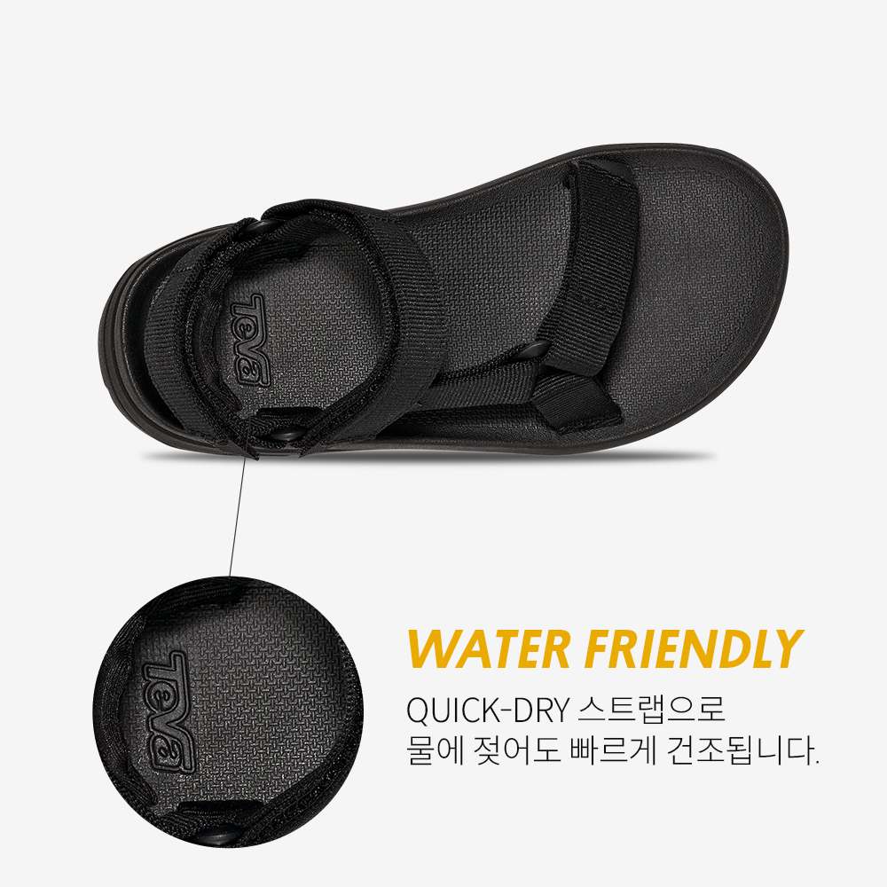 테바 테바 키즈 허리케인 XLT JR BLK(TEVA Kids Hurricane XLT JR BLK) - 5