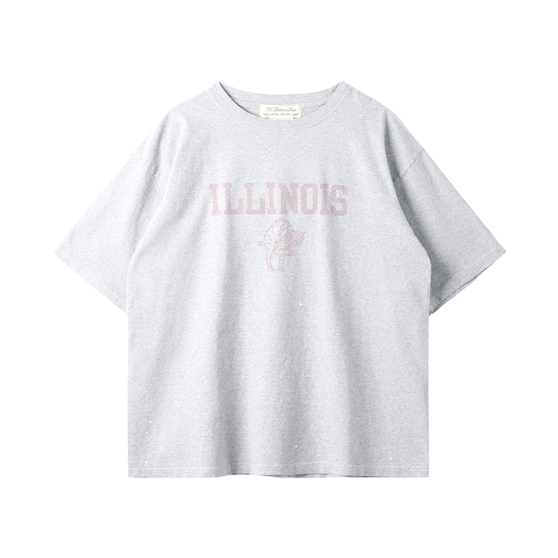 레미 릴리프 14/저지 심리스 티셔츠 SP 피니시 일리노이 헤더 그레이(Remi Relief 14/Jersey Seamless T-Shirt with SP Finish Iillinois Heather Gray)