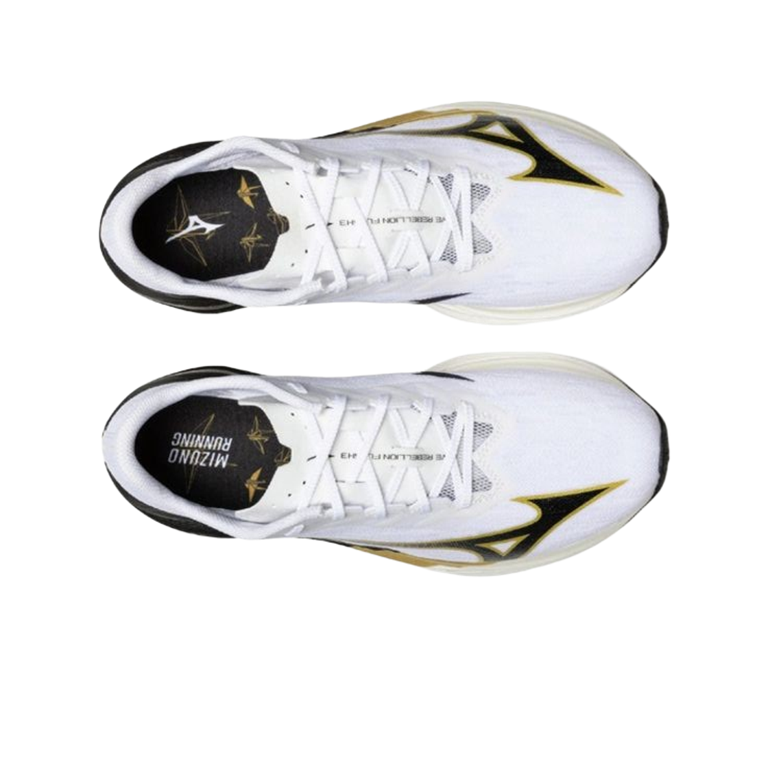미즈노 웨이브 리벨리온 플래쉬 3 화이트 골드(Mizuno Wave Rebellion Flash 3 White Gold) - 2