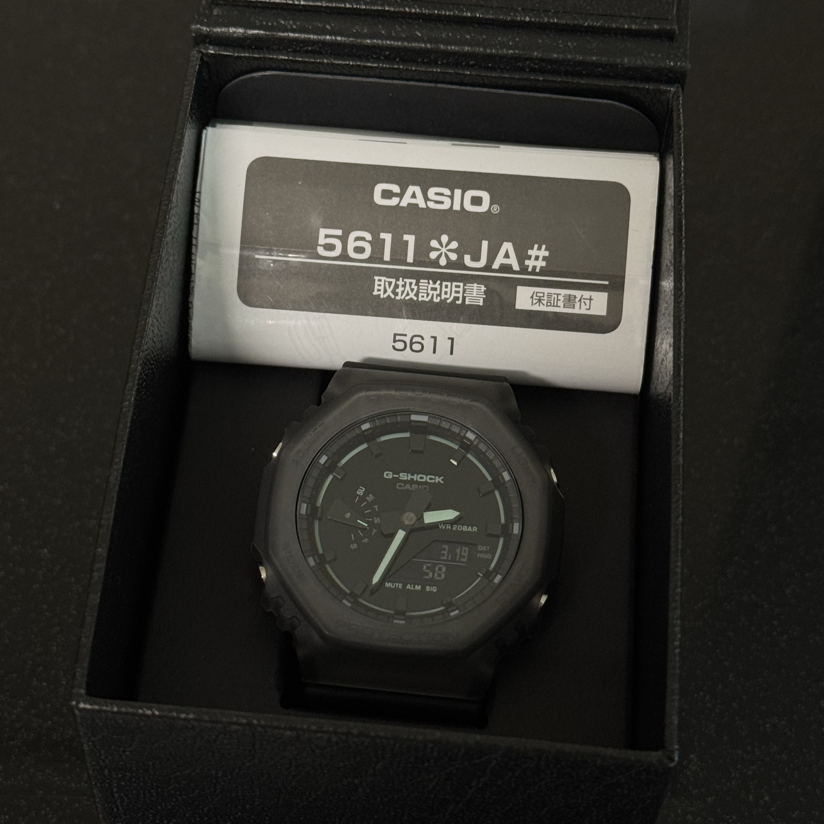 Casio G-Shock GA-2100K-1A 착용 스타일