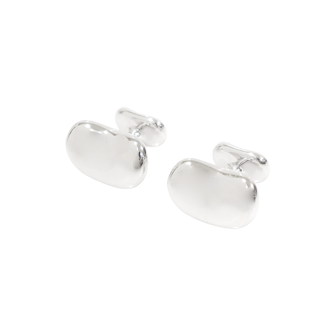 티파니앤코 925 스털링 실버 엘사 퍼레티™ 18MM 빈 디자인 커프 링크스(Tiffany & Co. 925 Sterling Silver Elsa Peretti™ 18MM Empty Design Cufflinks)