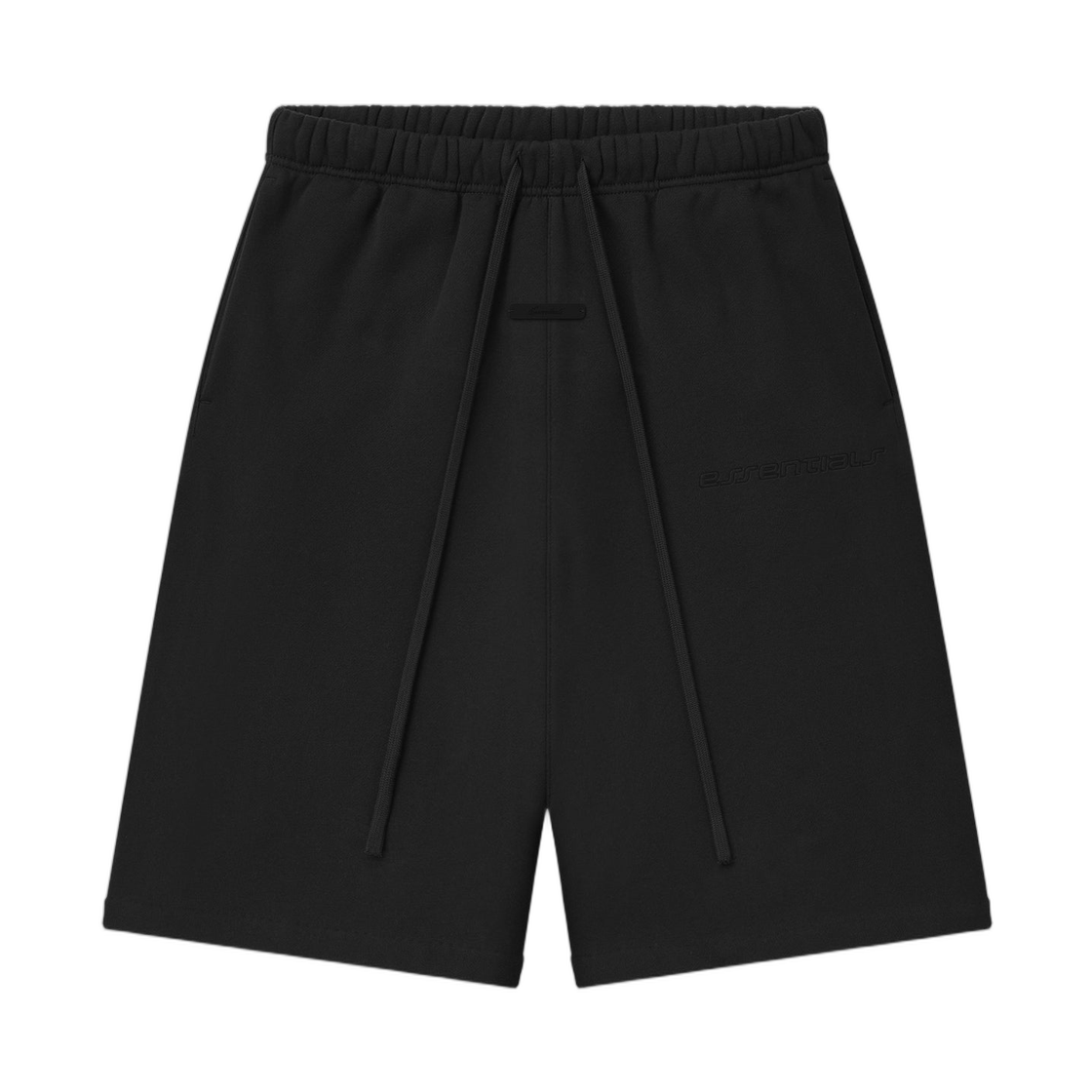 - Essentials Active Trace Relaxed Sweatshort Vintage Black - 26SS
