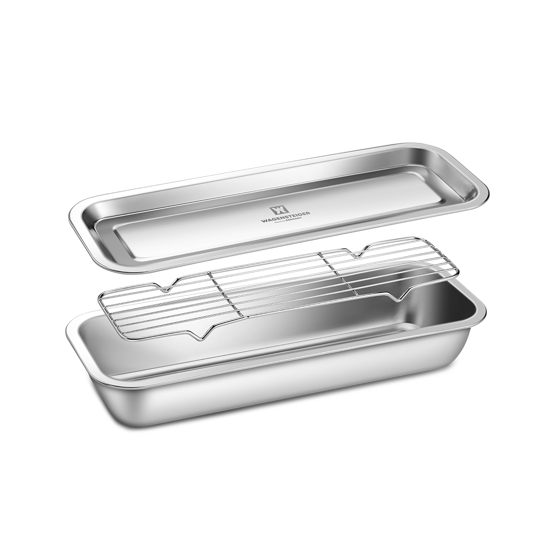 GUUDWA0470 WAGENSTEIGER Stainless Modular Square Tray Set No.2