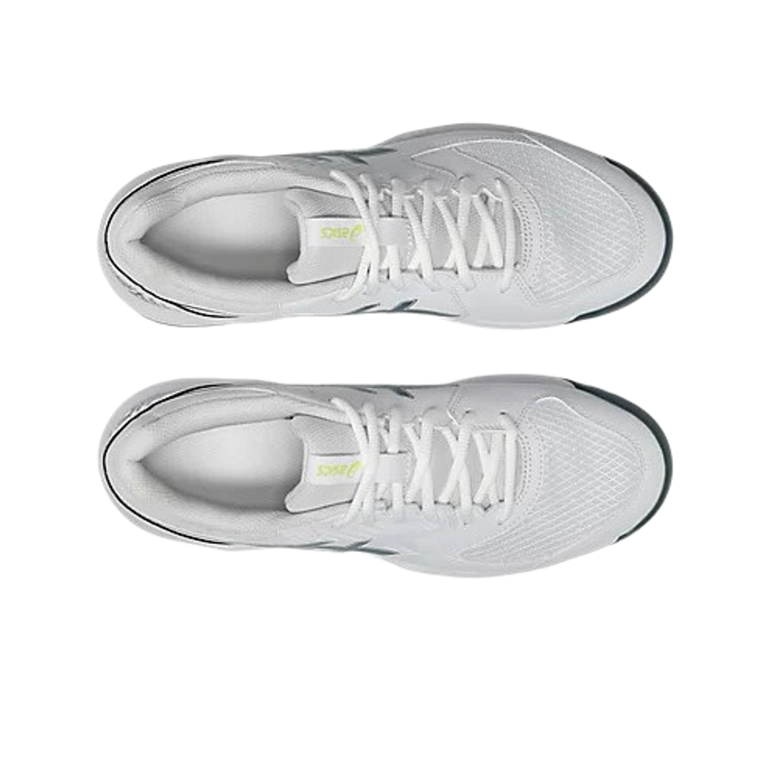 아식스 젤 데디케이트 8 화이트 아이언클래드 - 2E 와이드(Asics Gel-Dedicate 8 White Ironclad - 2E Wide) - 2