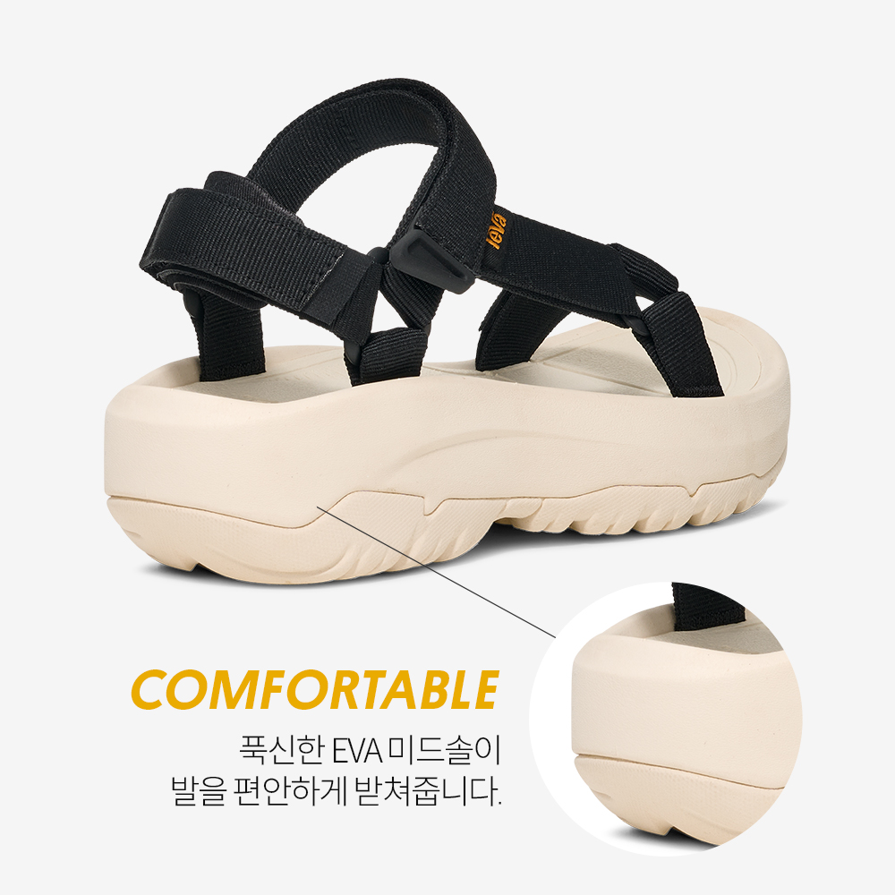 테바 여성 허리케인 XLT2 앰프솔 BKW(TEVA Women Hurricane XLT2 Ampsole BKW) - 4