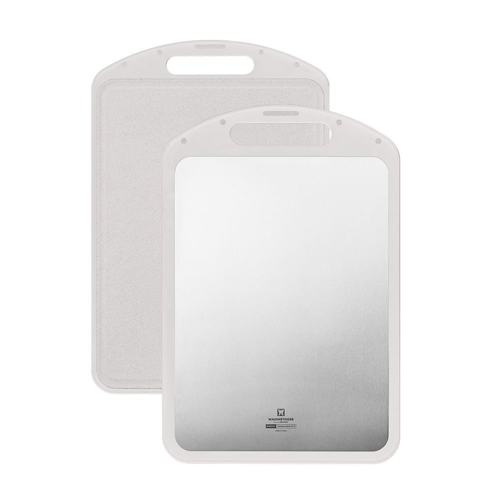 바겐슈타이거 스텐 304 스틸라이너 양면도마 (대)(WAGENSTEIGER Stainless 304 Steeliner Double-sided Cutting Board L) - 6