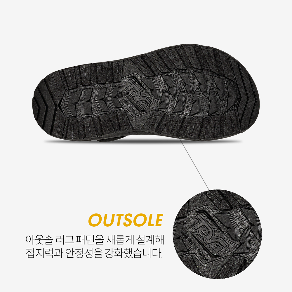 테바 테바 키즈 허리케인 XLT JR BLK(TEVA Kids Hurricane XLT JR BLK) - 6