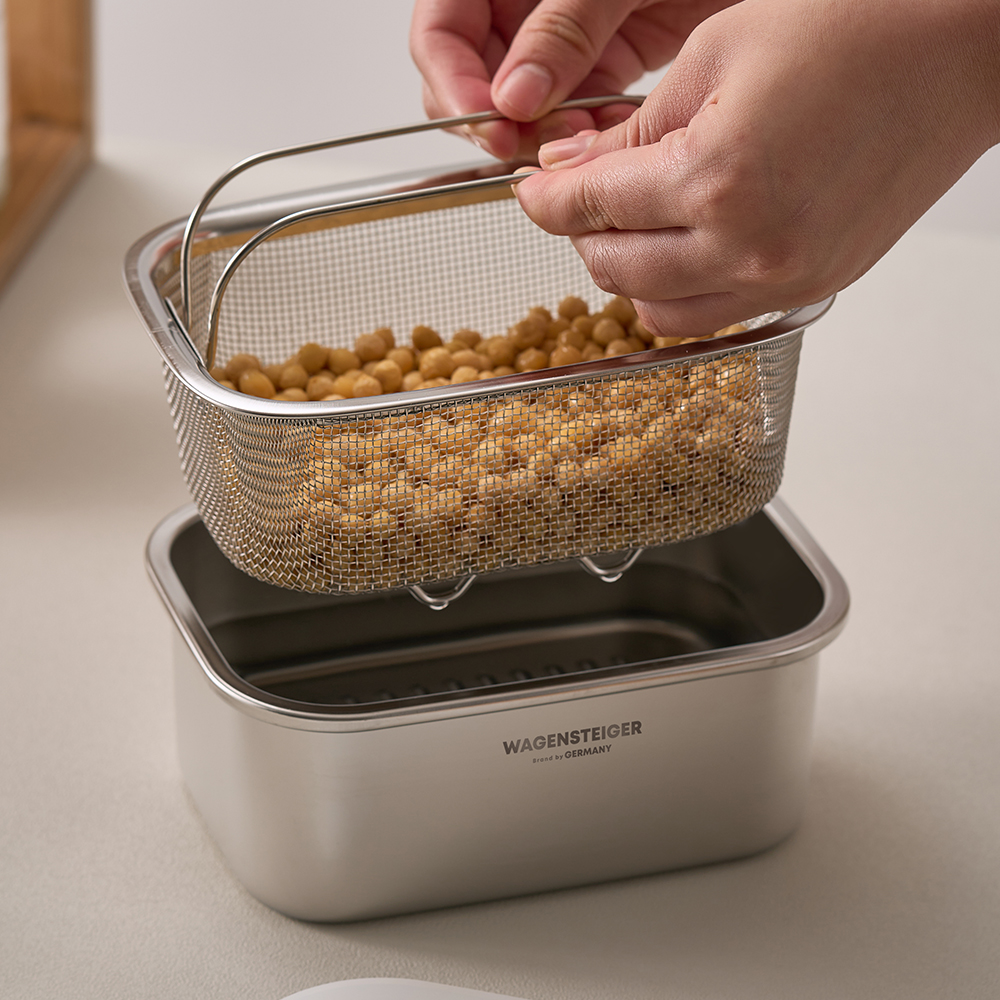 바겐슈타이거 무연마 드레인 스텐 304 박스 S 뚜껑 채반(WAGENSTEIGER Abrasive-Free Drain Stainless Steel 304 Box) - 2