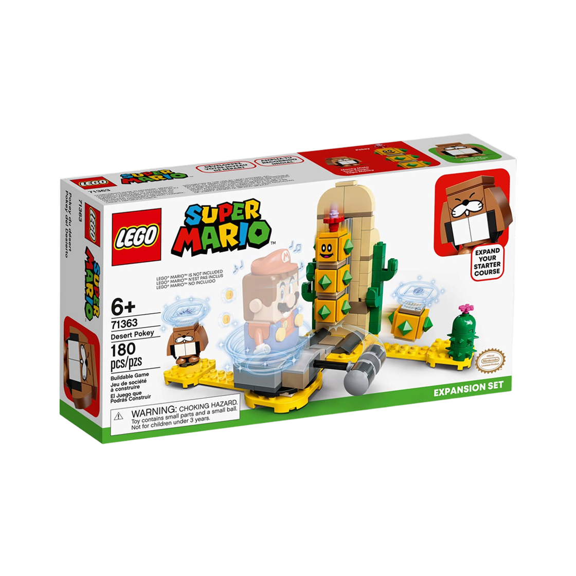 레고 슈퍼 마리오 사막 선인 확장팩(Lego Super Mario Desert Pokey Expansion Set) - 2