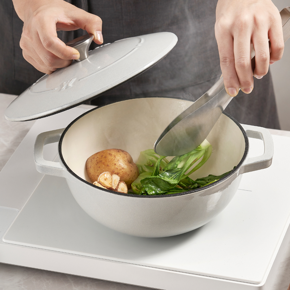 바겐슈타이거 클램 주물냄비 2종세트(WAGENSTEIGER Clam Cast Iron Pot 2pc Set) - 2