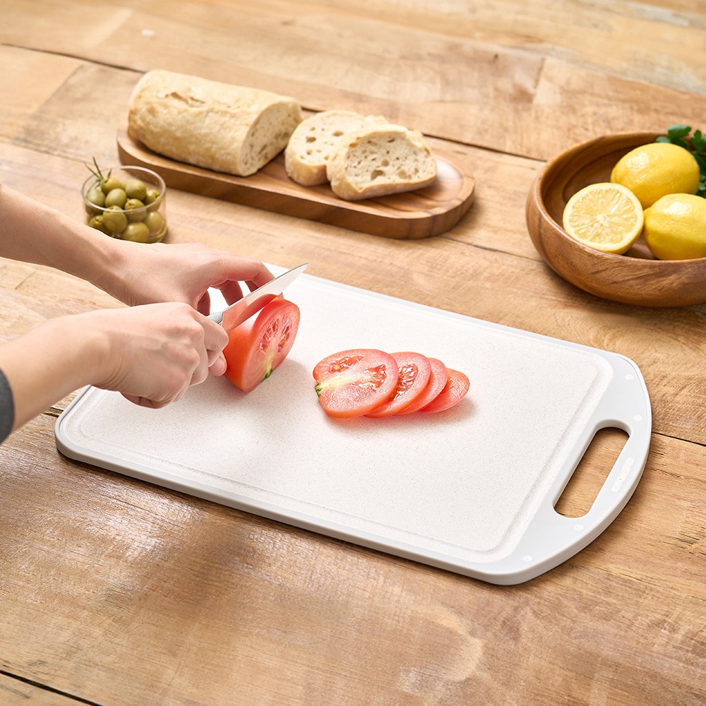 바겐슈타이거 스텐 304 스틸라이너 양면도마 (대)(WAGENSTEIGER Stainless 304 Steeliner Double-sided Cutting Board L) - 4