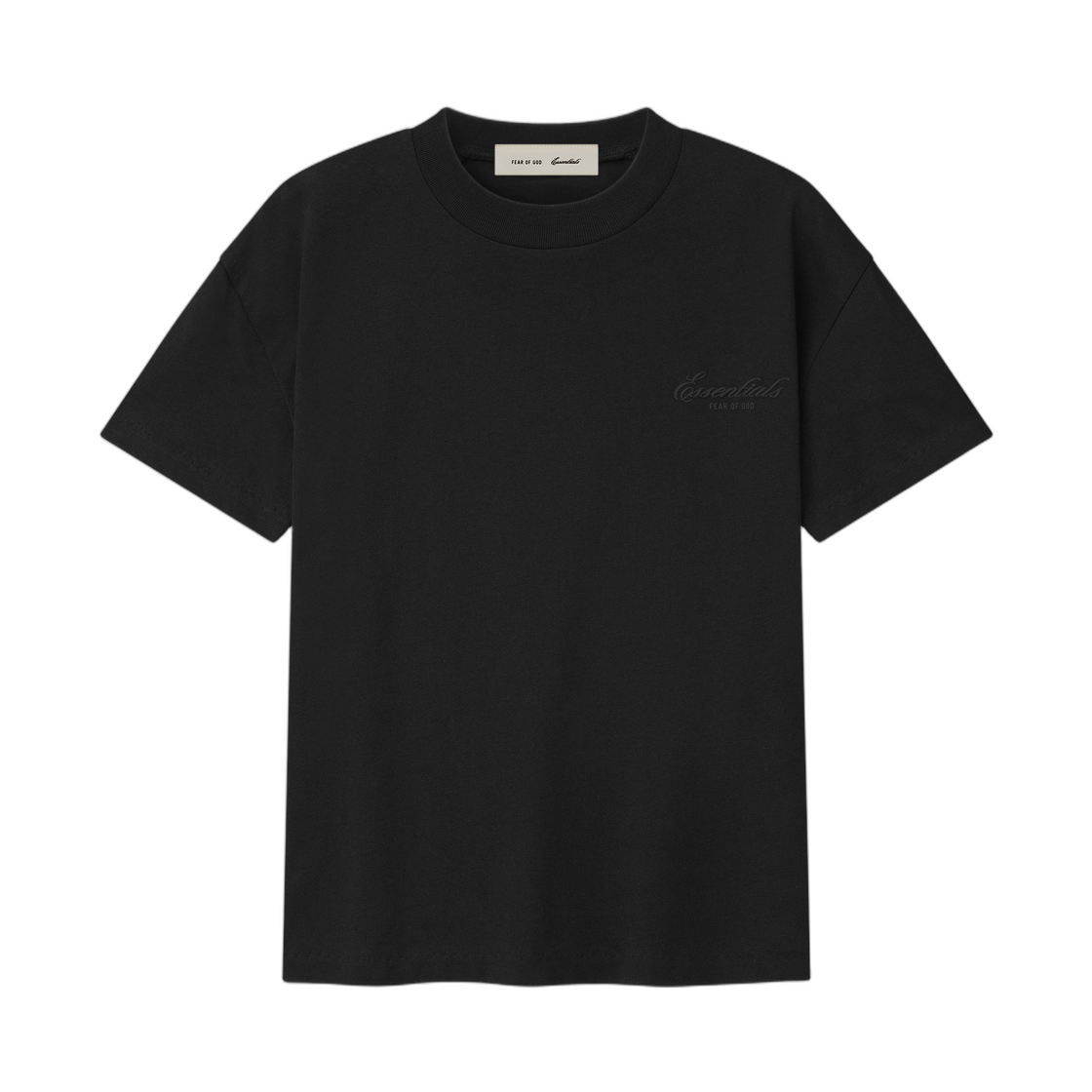 - Essentials Classic Short Sleeve T-Shirt Vintage Black - 26SS
