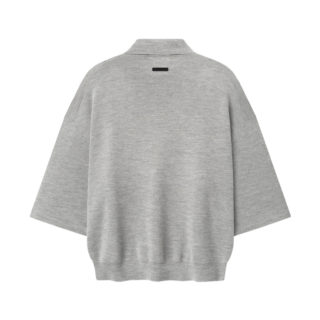 에센셜 시그니처 3/4 슬리브 90s 니트 폴로 콘크리트 헤더 - 26SS(Essentials Signature 3/4 Sleeve 90s Knit Polo Concrete Heather - 26SS) - 2