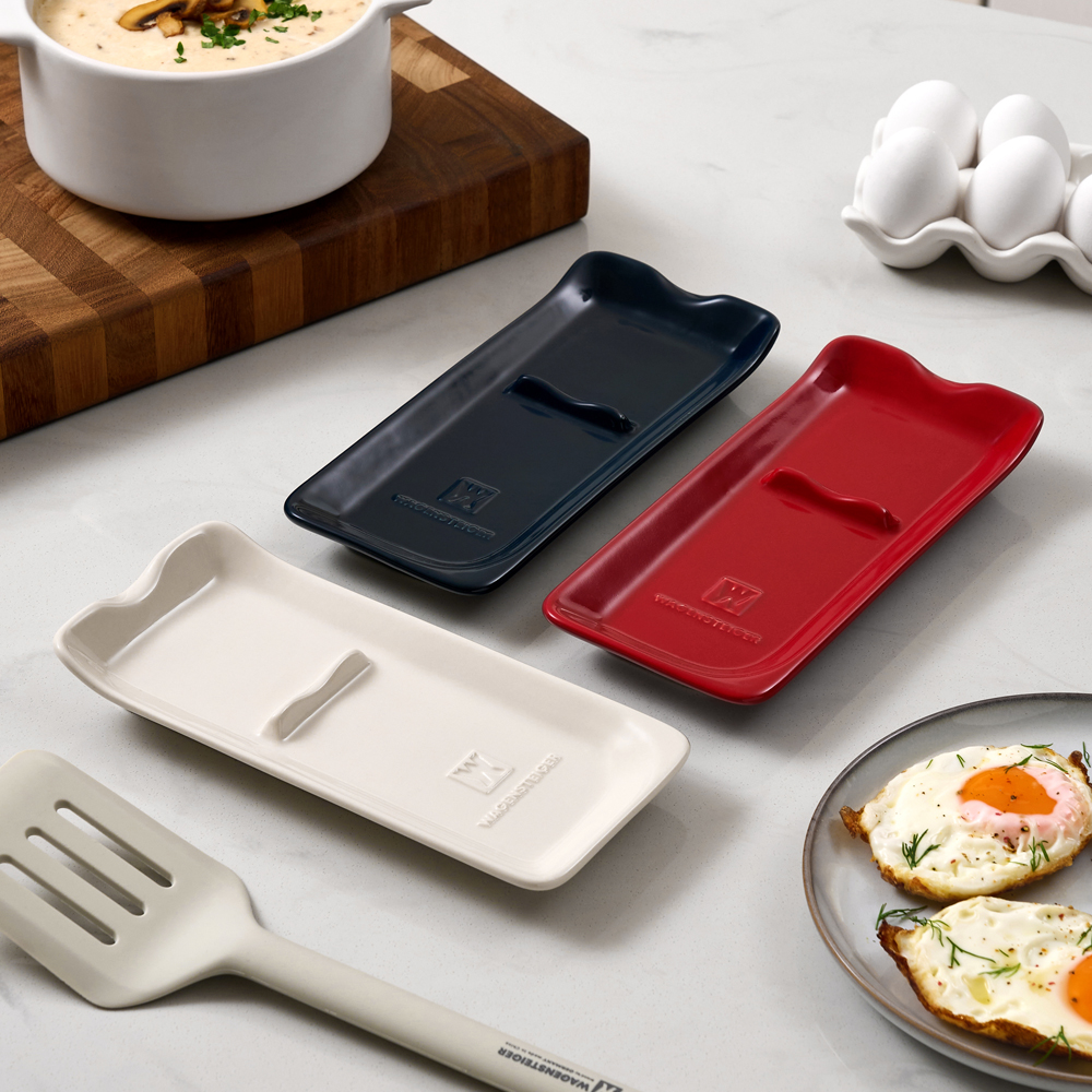 바겐슈타이거 세라믹 레이들 홀더 레드 조리도구 받침(WAGENSTEIGER Ceramic Ladle Holder (Red)) - 2