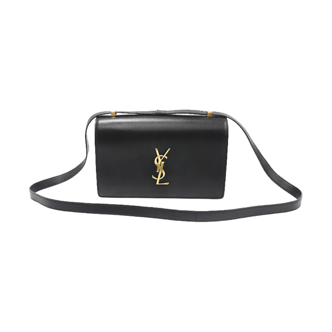 생로랑 601312 블랙 금장 딜런 아코디언 플랩 미듐 숄더백(Saint Laurent Dylan Accordion Flap Medium Shoulder Bag in Black with Gold Hardware) - 1