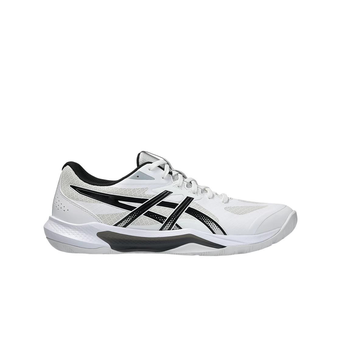 1073A079-100 Asics Gel-Tactic 13 White Black - D Standard