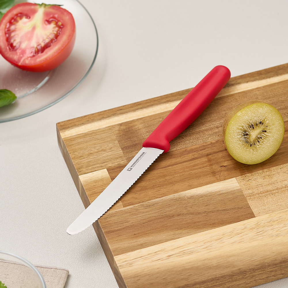 바겐슈타이거 톱니과도 빵칼 과일칼 레드(WAGENSTEIGER Serrated Paring Knife (Red)) - 6