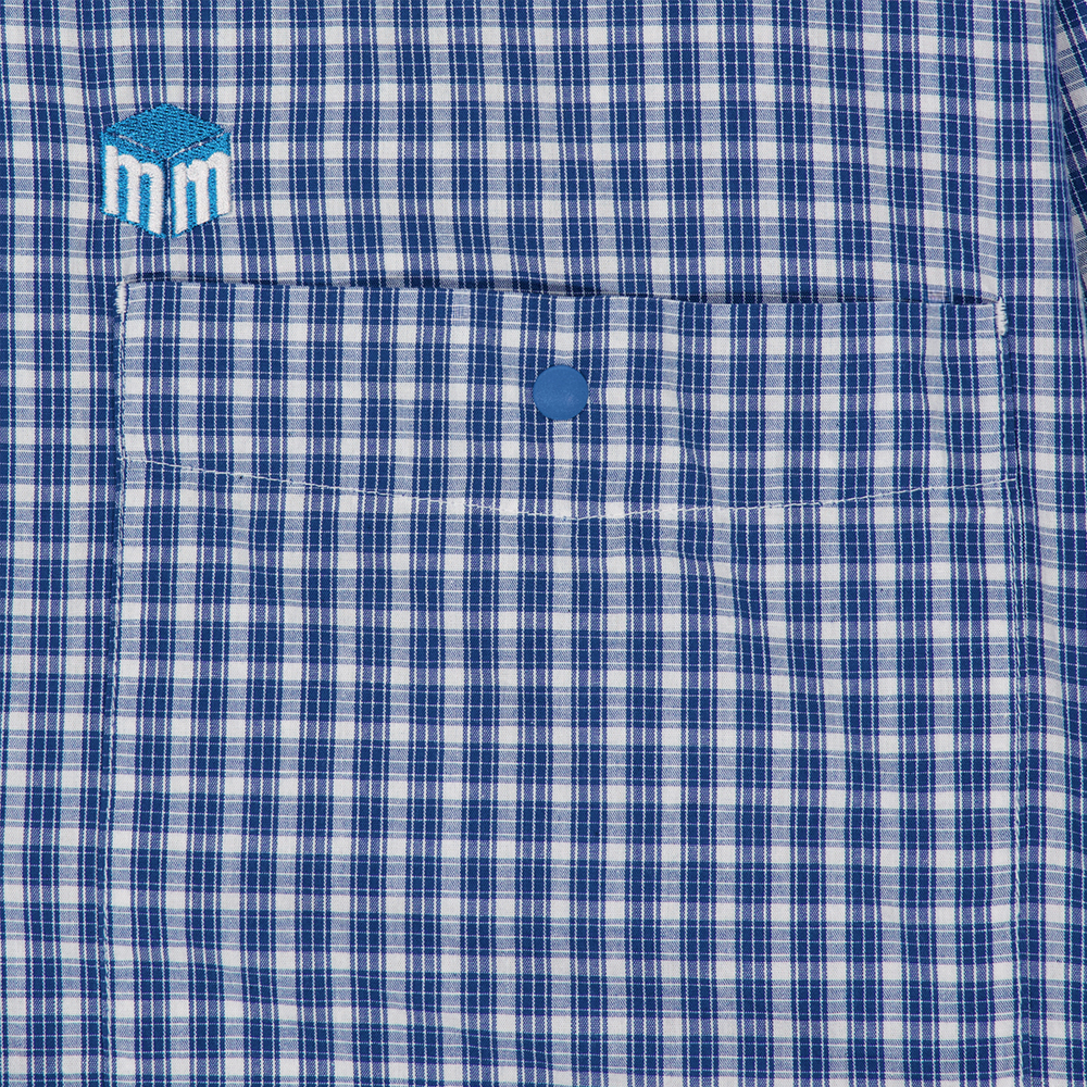 맨하탄 레코즈 7인치 바이닐 포켓 셔츠 - 블루(Manhattan Records 7in. Vinyl Pocket Shirt - Blue) - 5