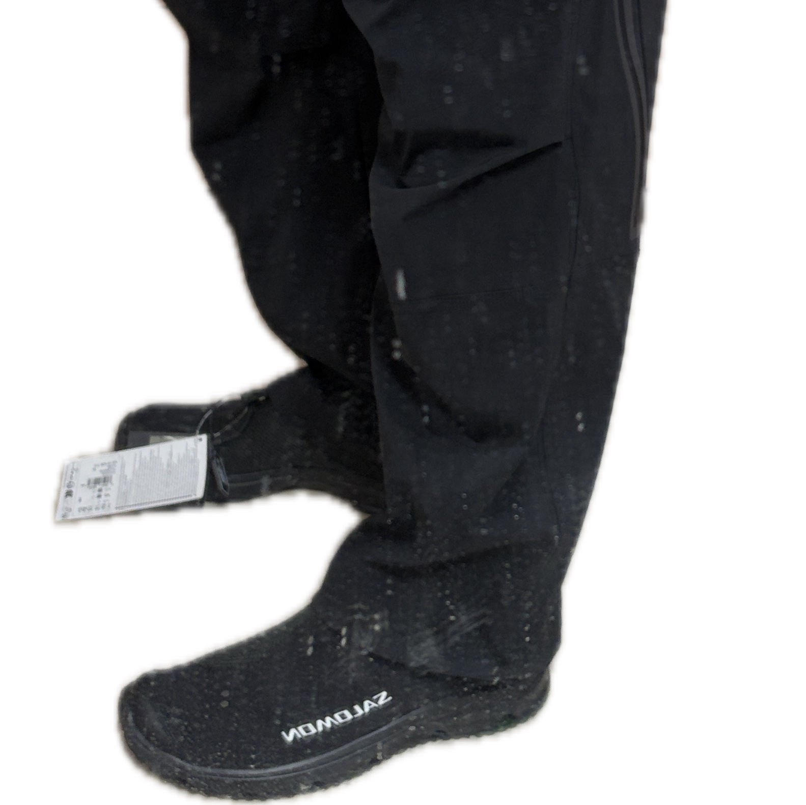 Salomon Rx Slide 3.0 Black 착용 스타일