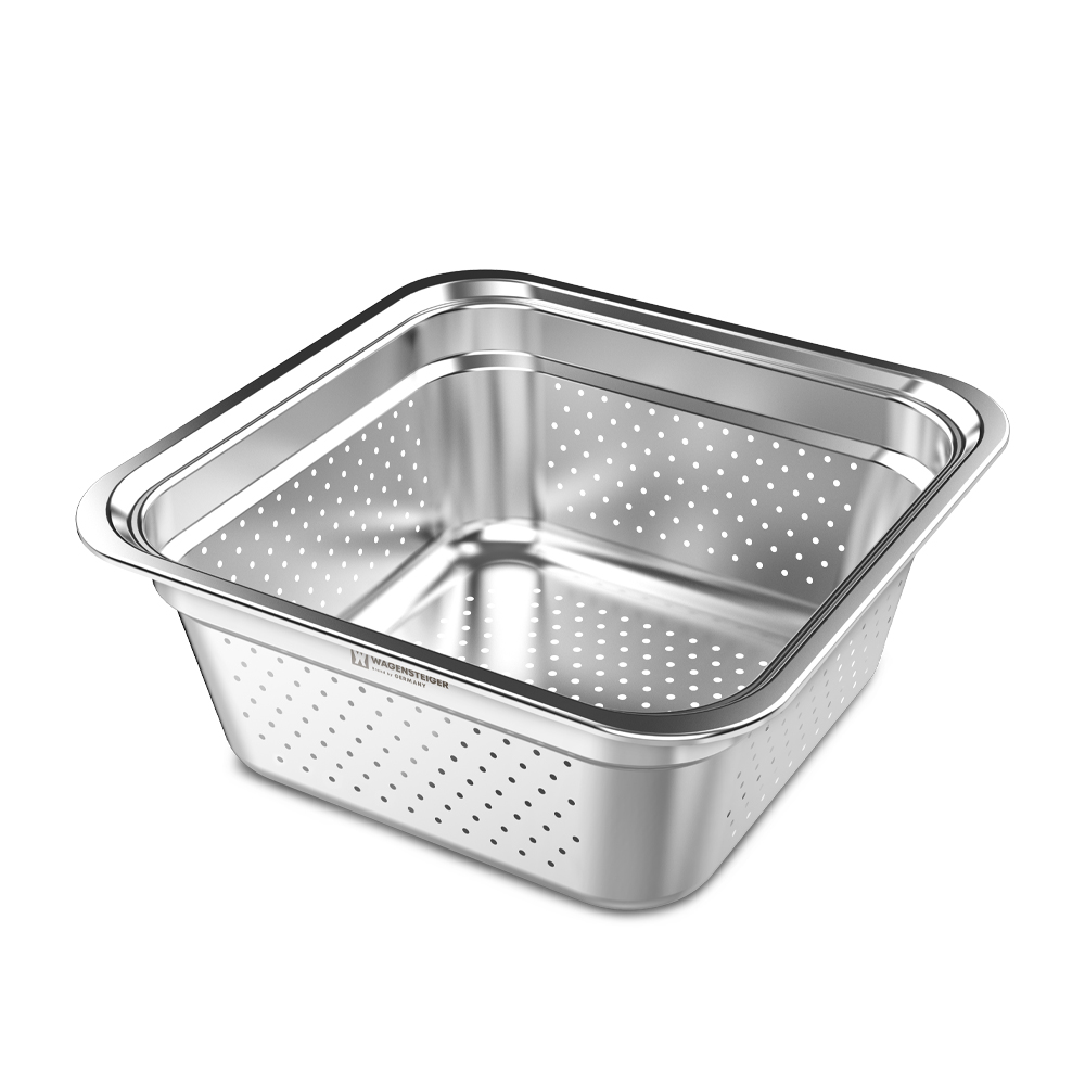 바겐슈타이거 스텐 304 워시볼 8L (드레인)(WAGENSTEIGER Stainless Wash Bowl 8L Drain) - 5