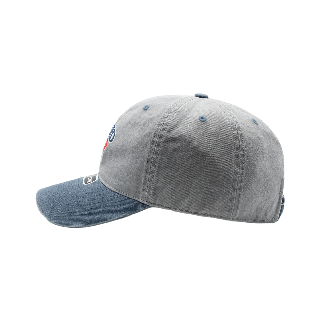 위얼드월드 올림픽 아크로고 피그먼트 배색 볼캡(Weird World Olympic Acro Logo Pigment Color Block Ball Cap) - 3