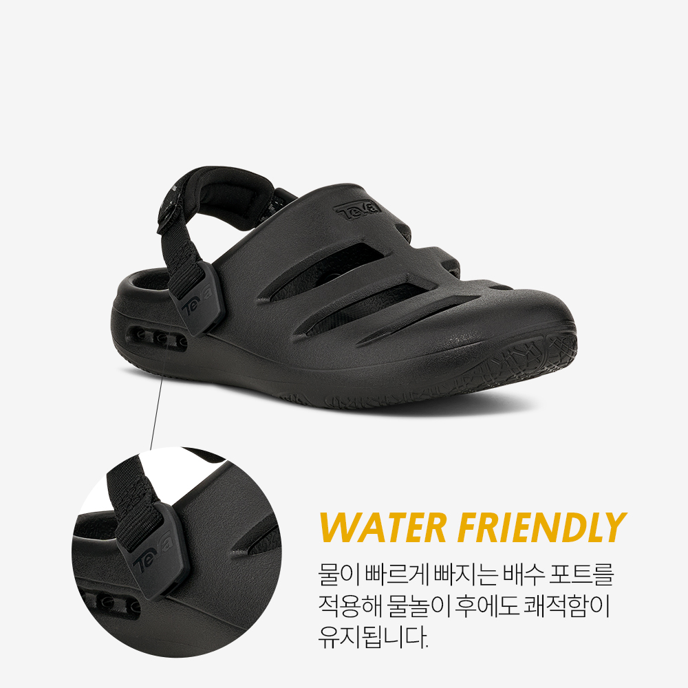 테바 테바 키즈 아프레아쿠아 CT BLK(TEVA Kids Apreaqua CT BLK) - 3