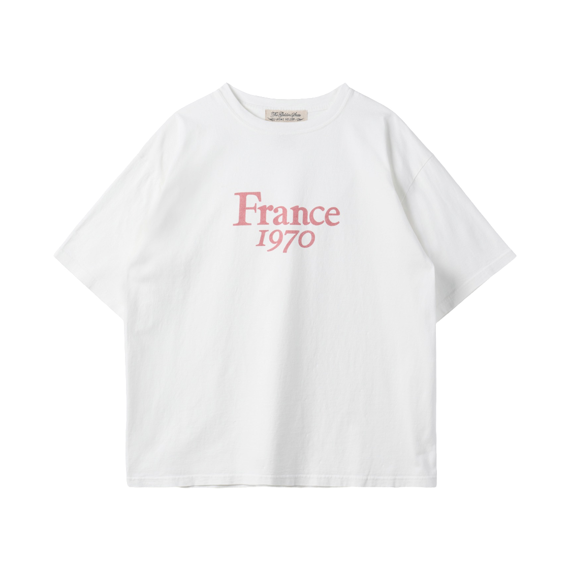 레미 릴리프 14/저지 심리스 티셔츠 SP 피니시 프랑스 1970 오프 화이트(Remi Relief 14/Jersey Seamless T-Shirt with SP Finish France 1970 Off White)