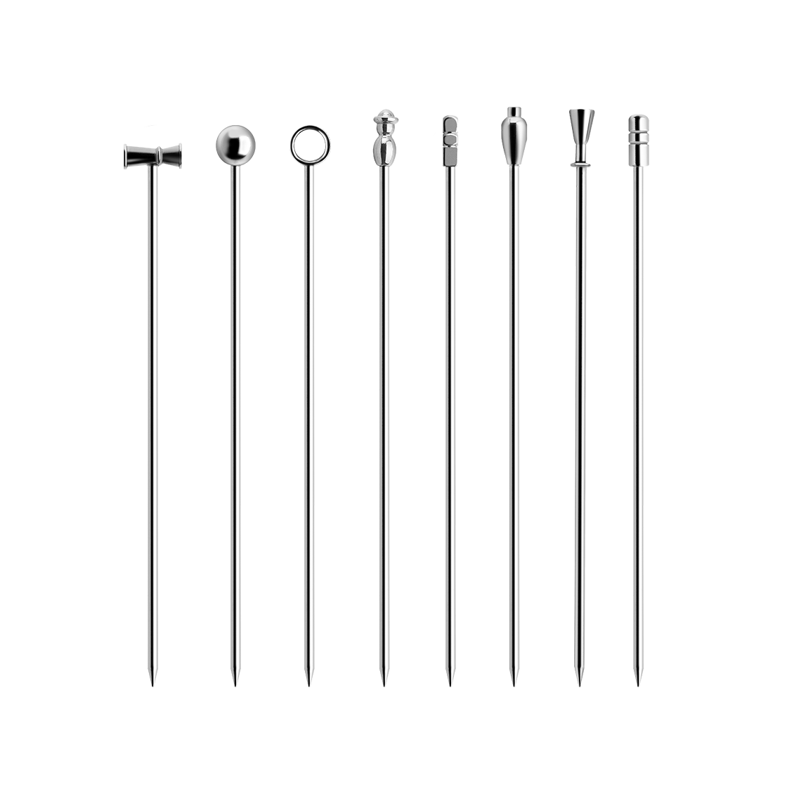 GUUDWA0517 WAGENSTEIGER Stainless Steel 304 Hometending Dessert Pickers 8pcs