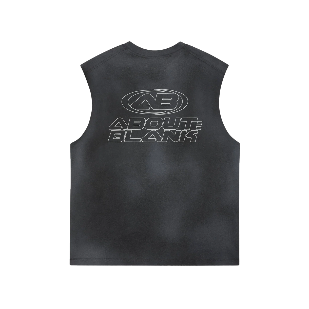 [KREAM 단독] 어바웃 블랭크 AB 스포츠 슬리브리스 티셔츠 워시드 블랙 - 26SS([KREAM 단독] About:Blank AB Sport Sleeveless T-Shirt Washed Black - 26SS) - 2