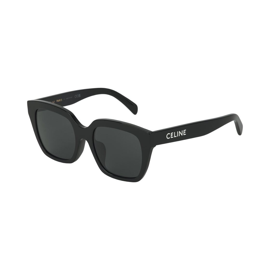 (W) 셀린느 아세테이트 모노크롬 03 선글라스 블랙((W) Celine Monochroms 03 Sunglasses in Acetate Black)