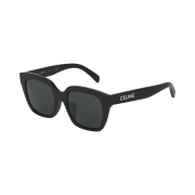 (W) Celine Monochroms 03 Sunglasses in Acetate Black