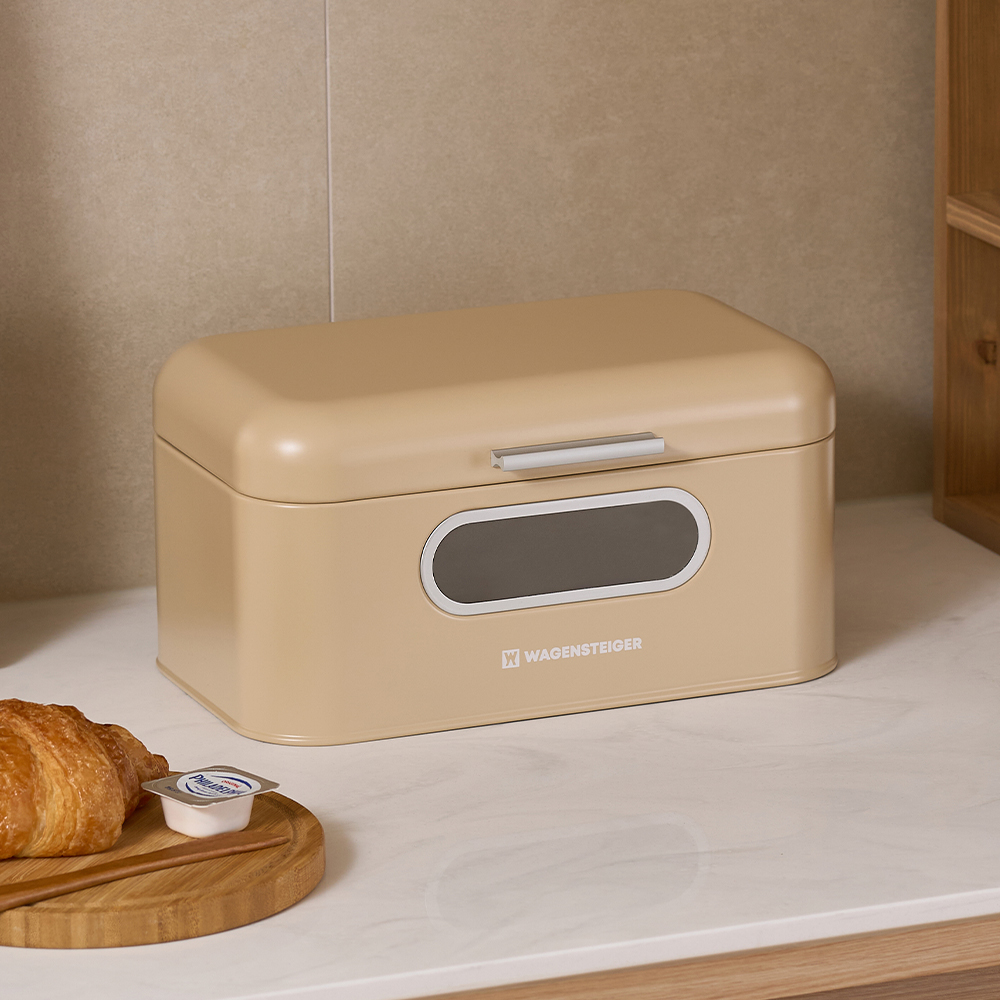 바겐슈타이거 브레드 박스 오트밀 주방 식탁 보관함(WAGENSTEIGER Bread Box (Oatmeal)) - 6