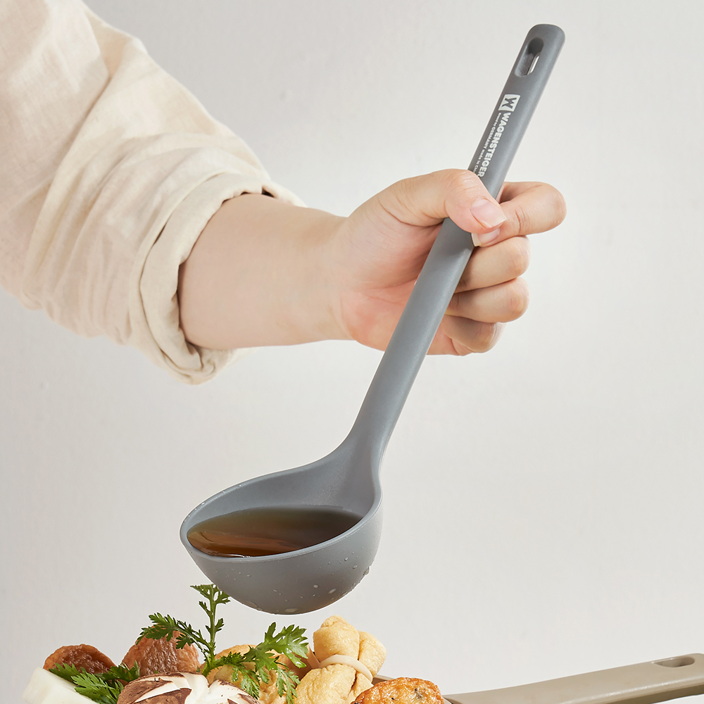 에델 실리콘 조리도구 투홀스푼 다크(WAGENSTEIGER Edel Dark Two-hole Spoon) - 6